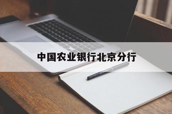 中国农业银行北京分行(中国农业银行北京分行副行长)